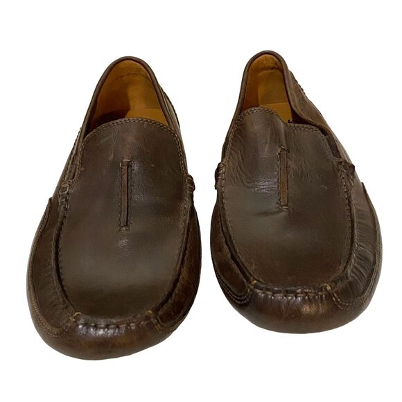 Clarks Ashmont Driving Loafers Mens Size 12 Brown - Picture 1 of 8